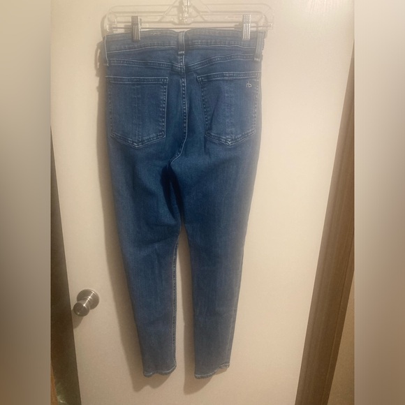 rag & bone High Rise Blue Jeans - Picture 2 of 9